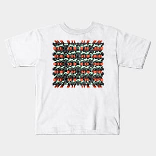 Automatta 3D color pattern design Kids T-Shirt